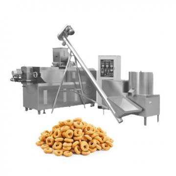 Double Screw Extrusion Corn Chips Making Machine , Corn Flour Food Extruder Machine